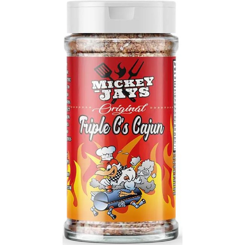 Mickey Jays Triple C's Cajun Regular Seasoning MJTTCSM