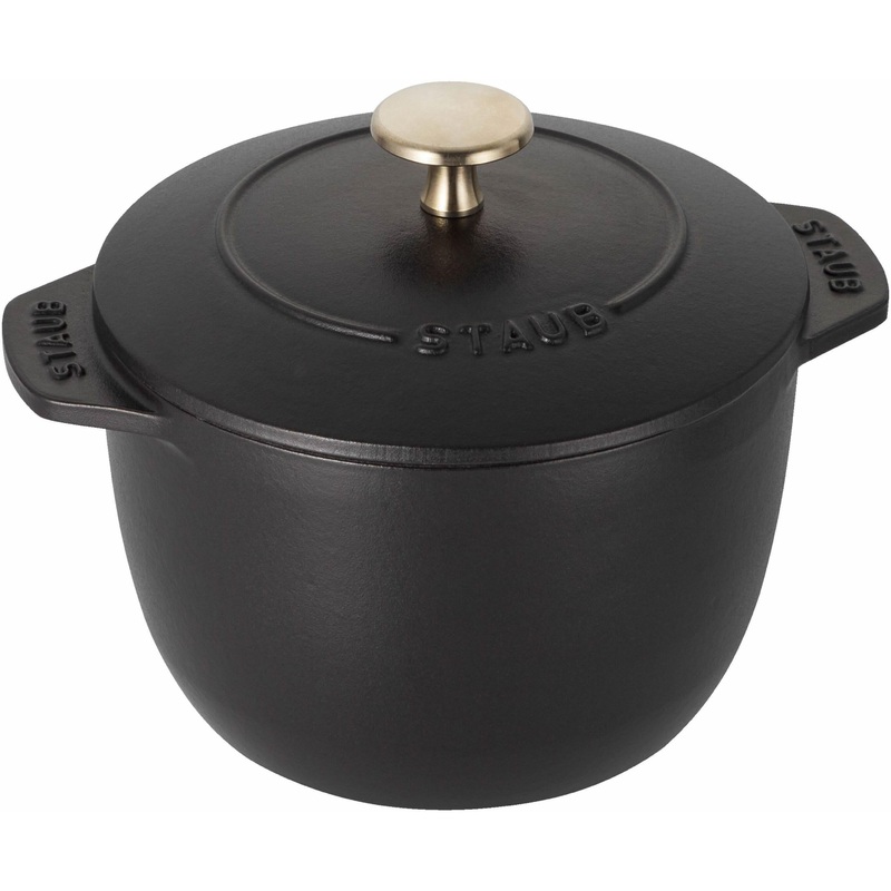 Staub 1.75 Liter Cast Iron Round Rice Cocotte 1004163