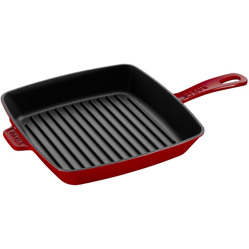 Staub 26 cm Cast Iron square American Grill 1003313