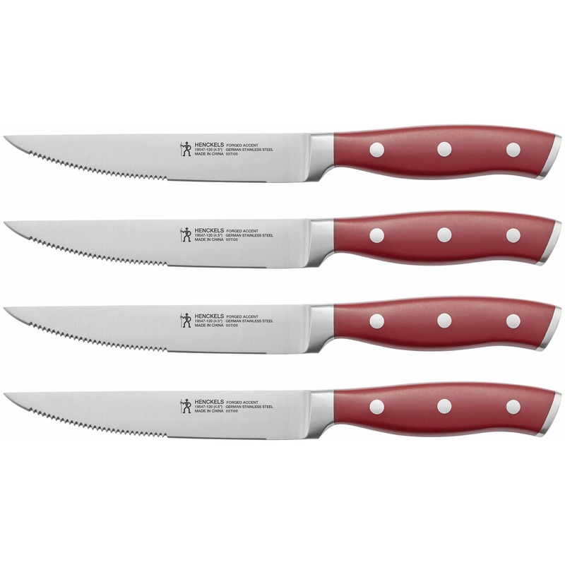 Henckels Forged Accent 4-Piece Steak Knife Set 1011264