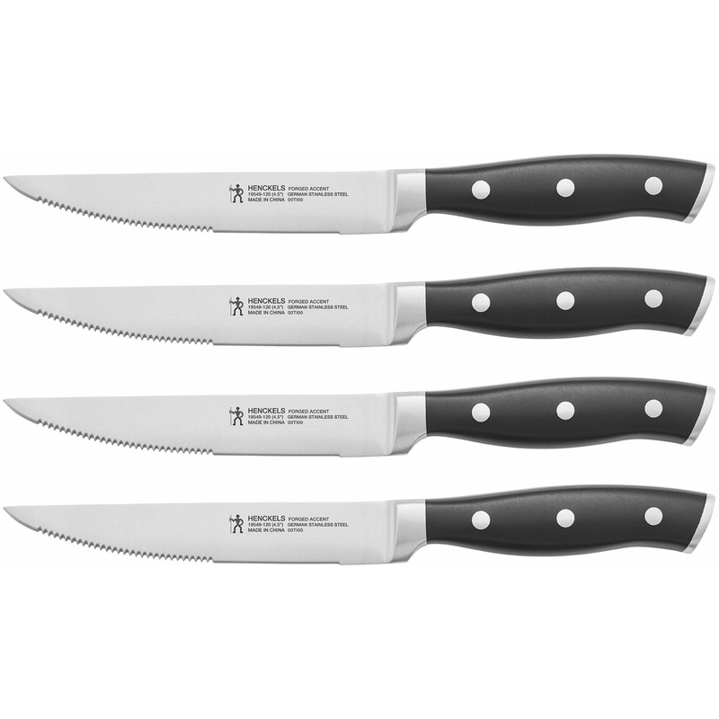 Henckels Forged Accent 4-Piece Steak Knife Set 1011268