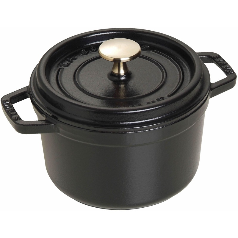 Staub 1.25 Liter Cast Iron Round Cocotte 1004057