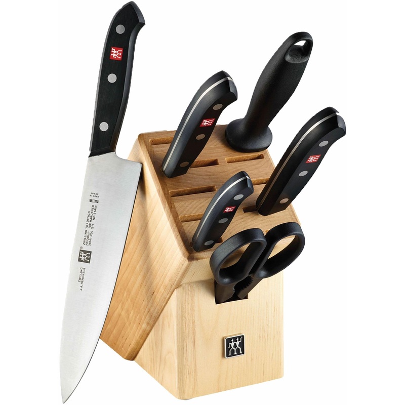 Zwilling 7-Piece Tradition Knife Block Set 1018689