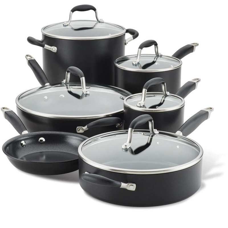 ANoLONX Advanced Home 11-Piece Cookware Set 84652