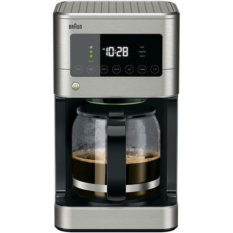 Braun BrewSense Touch Screen Coffee Maker De'Longhi KF7370SI