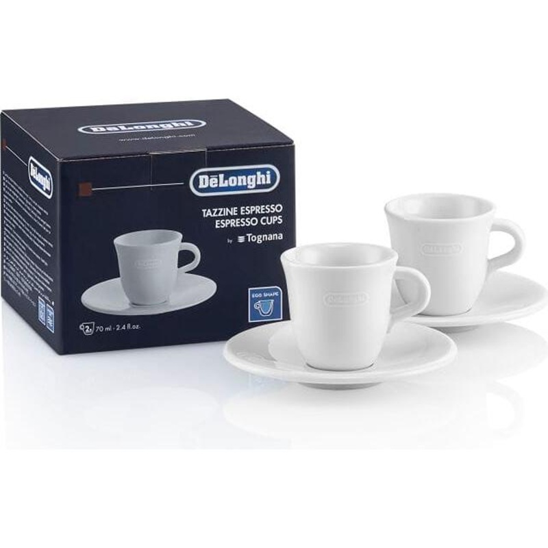 Delonghi Porcelain Espresso Cups DLSC308