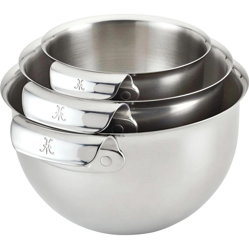 Hestan Stainless Steel Mixing Bowl Set, 3-Piece 48696-C