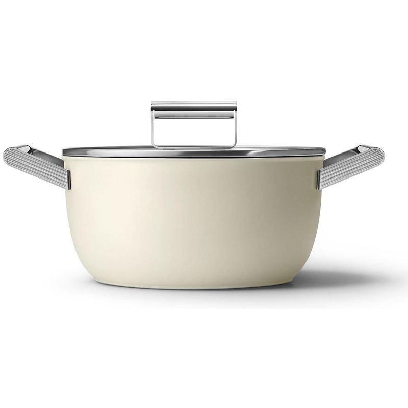 Smeg 24cm Non-Stick Casserole CKFC2411CRM