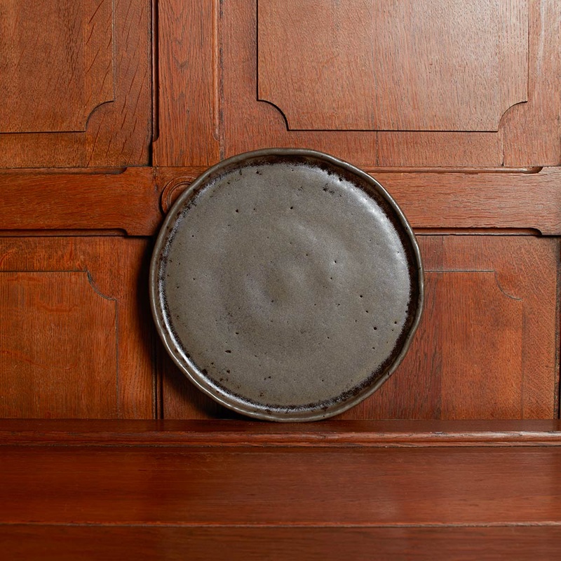 Assiette Nativia - Marron
