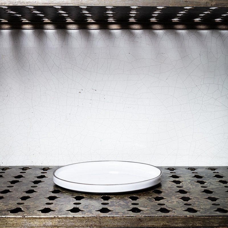 Assiette plate Revol - Blanche
