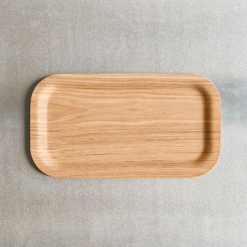 Plateau antidrapant - Bois naturel