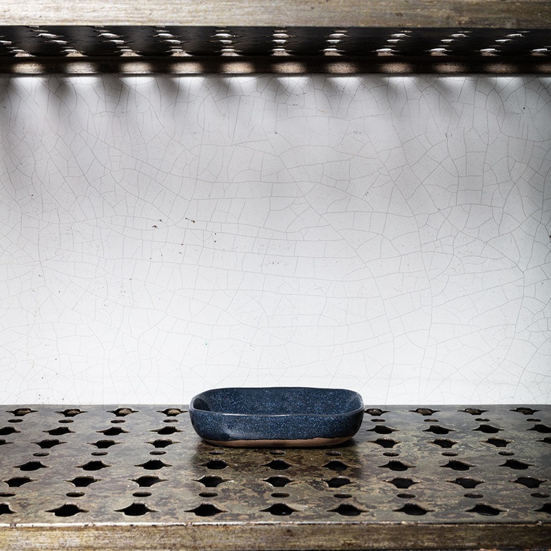 Assiette creuse en grs n7 - Orage