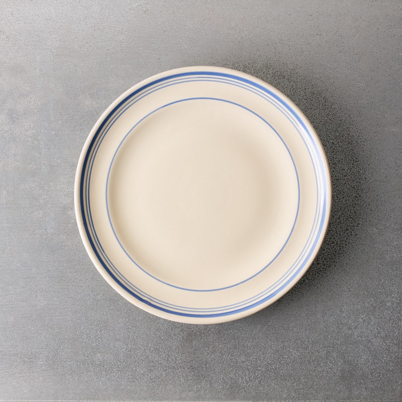 Assiette - Ligne Bleu