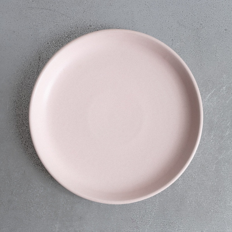 Assiette plate en grs fin - Buvard