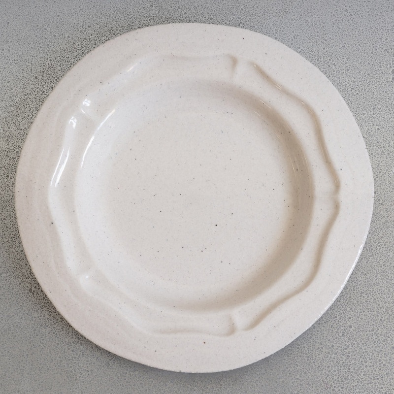 Assiette plate RLF Rfctoire - Sable Brillant
