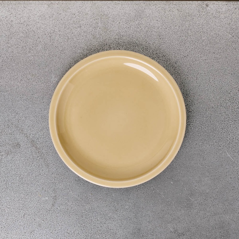 Assiette plate - Vert Argile