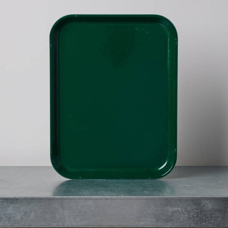 Plateau en fibre de verre - Vert Sherwood