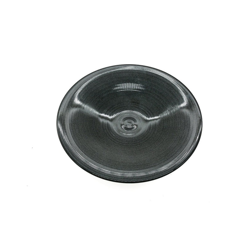 AKDC-Ceramic Plate 25.4cm Black