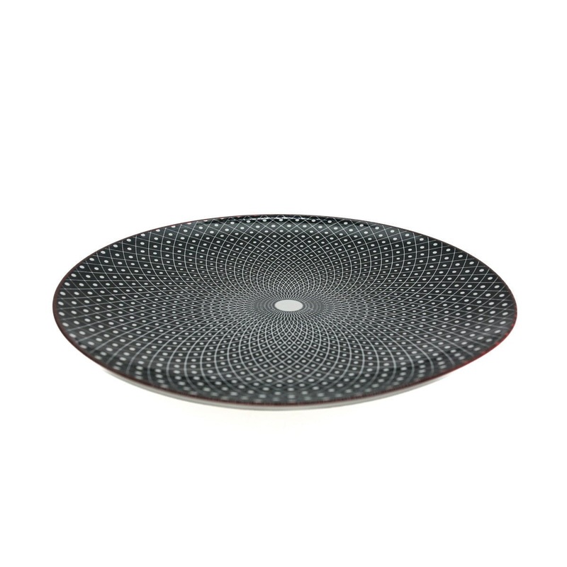 AKDC-Ceramic Plate 27Cm Black