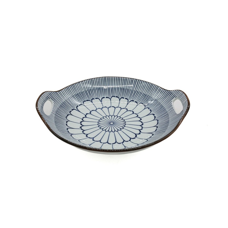 AKDC-Ceramic Plate With Handle 20cm