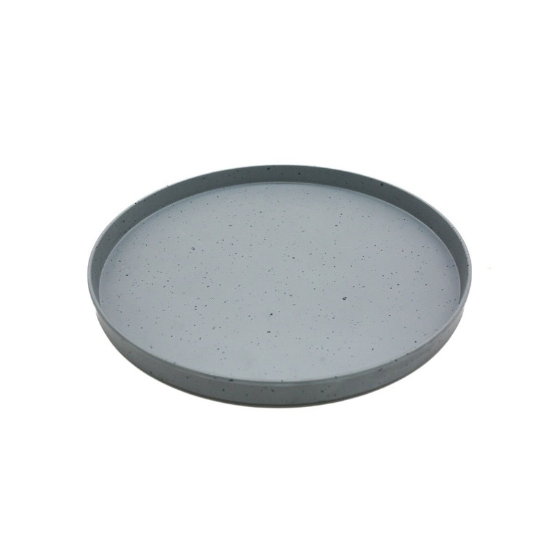 AKDC-Melamine Dinner Plate 27.9cm Grey