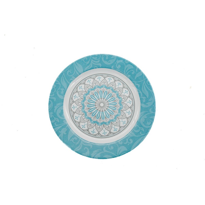 AKDC-Melamine Round Plate 22.9 cm Sh72119
