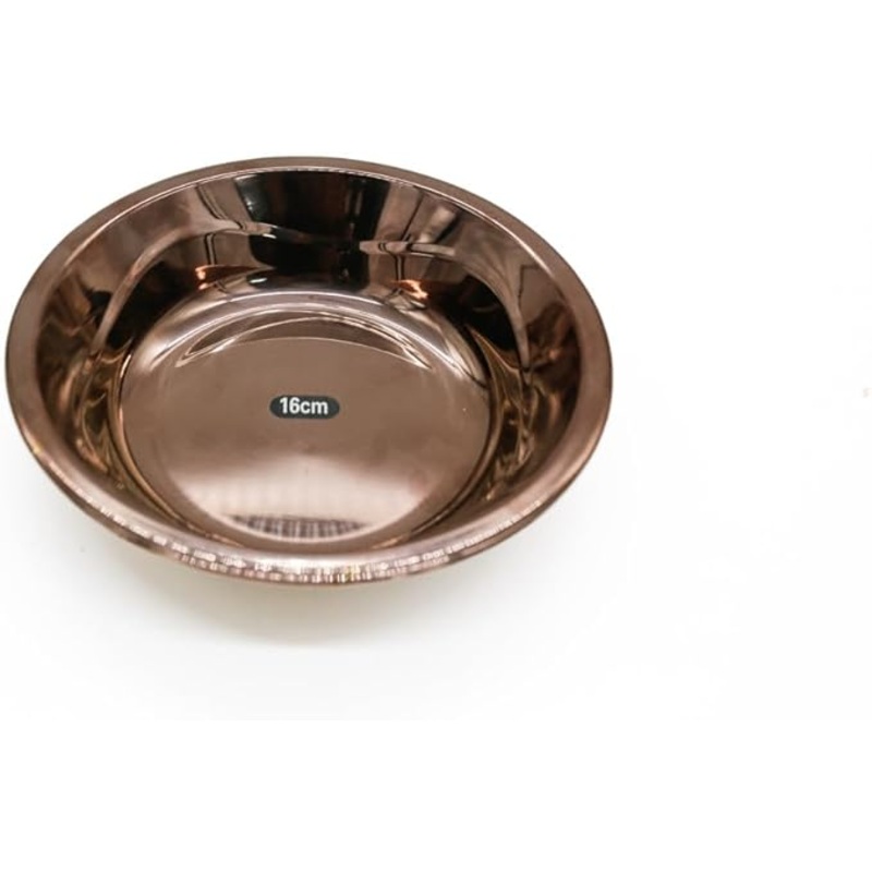 AKDC Stainless Steel Plate 16Cm 4345247