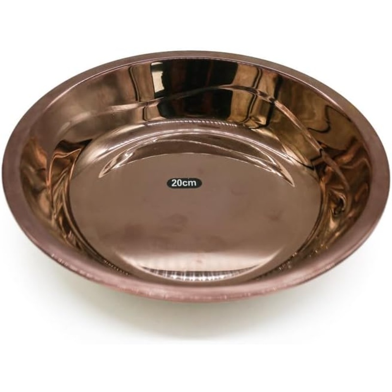 AKDC Stainless Steel Plate 20Cm 4345248