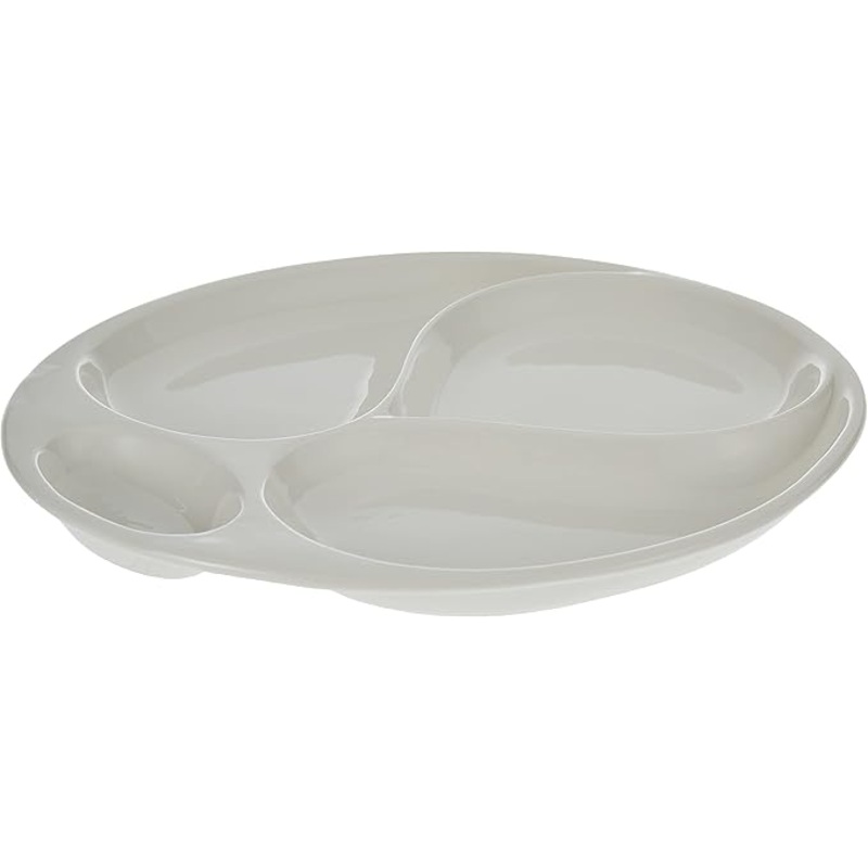 SYMPHONY 4 DIVISION PLATE ROUND 28 x 24 x 2.5cm
