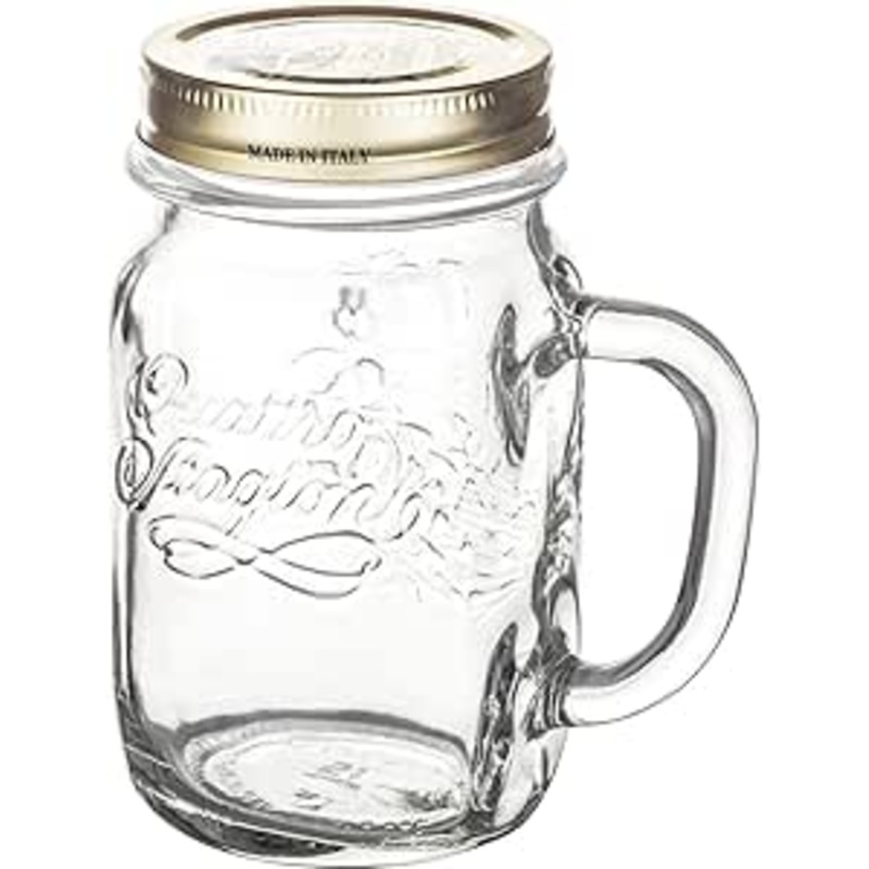 AKDC Quattro Stag Jar W/Handle & Lid 41.5Cl