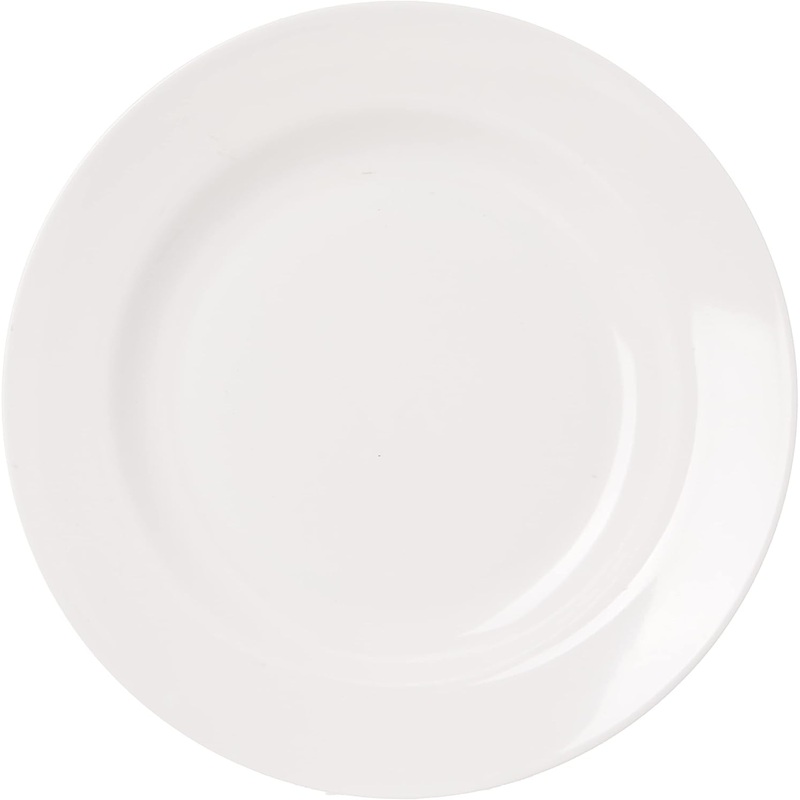 Dinewell Melamine Round Soup Plate-23CM-White