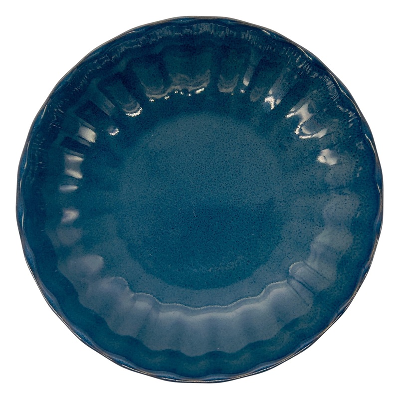 Keramika Ceramic Soup Plate 20cm, Dark Blue