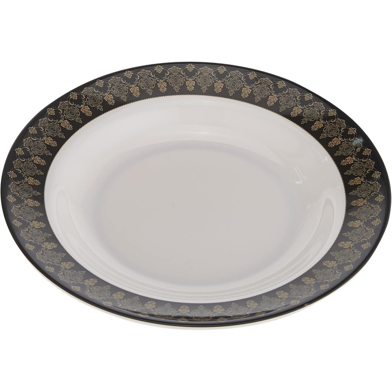 Servewell Henna Melamine Round Rim Soup Plate-23CM