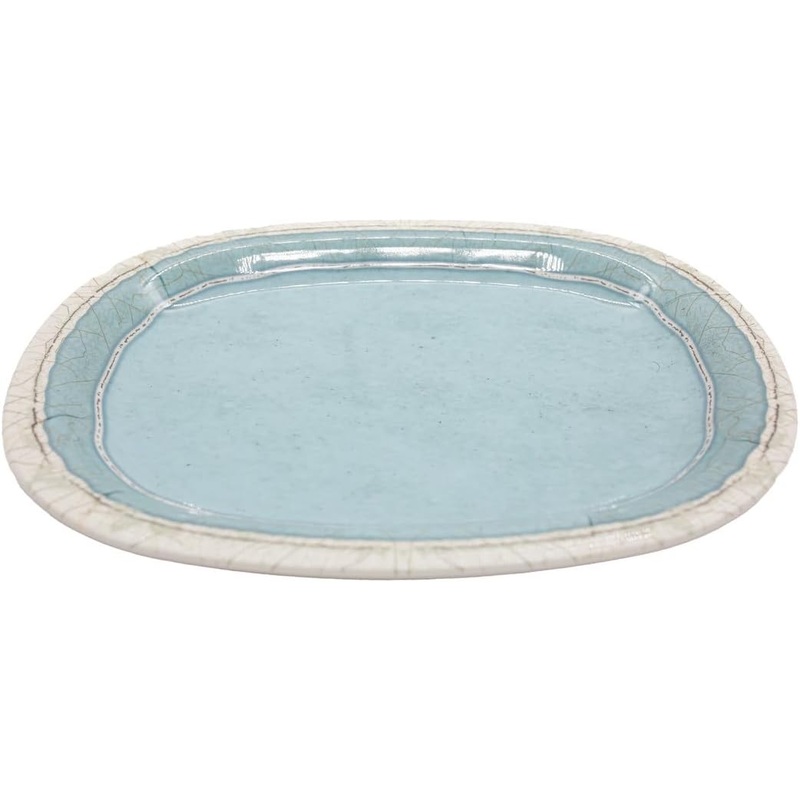 Servewell Melamine Oval Serving Plate-31cmX25cm