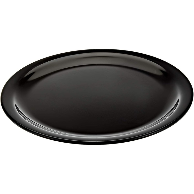 Servewell Melamine Round Dinner Plate-28CM-Black