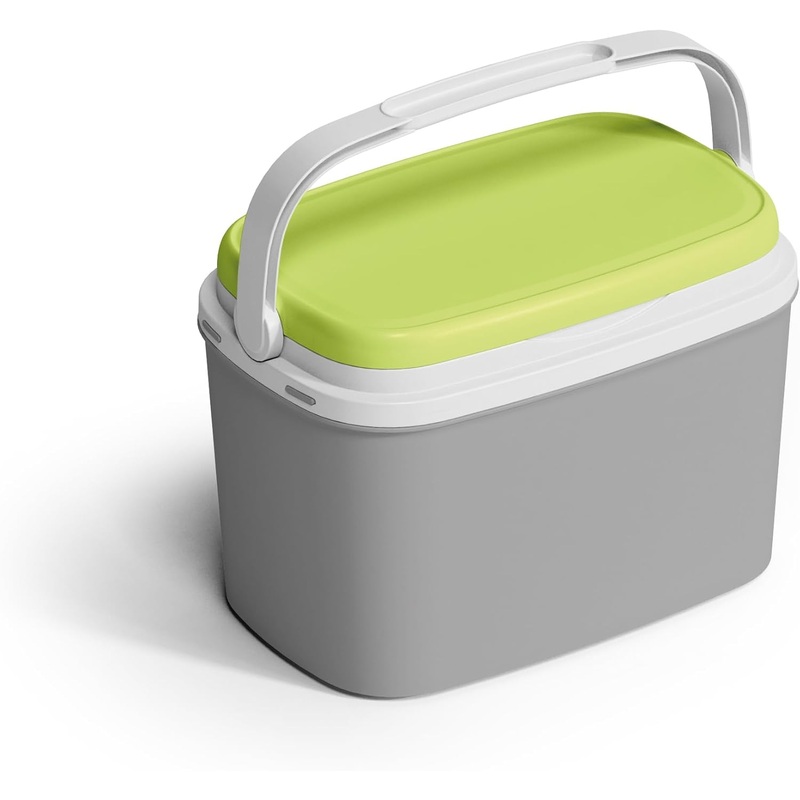 ADRIATIC Cooler Box 6 Liter, Grey/Green
