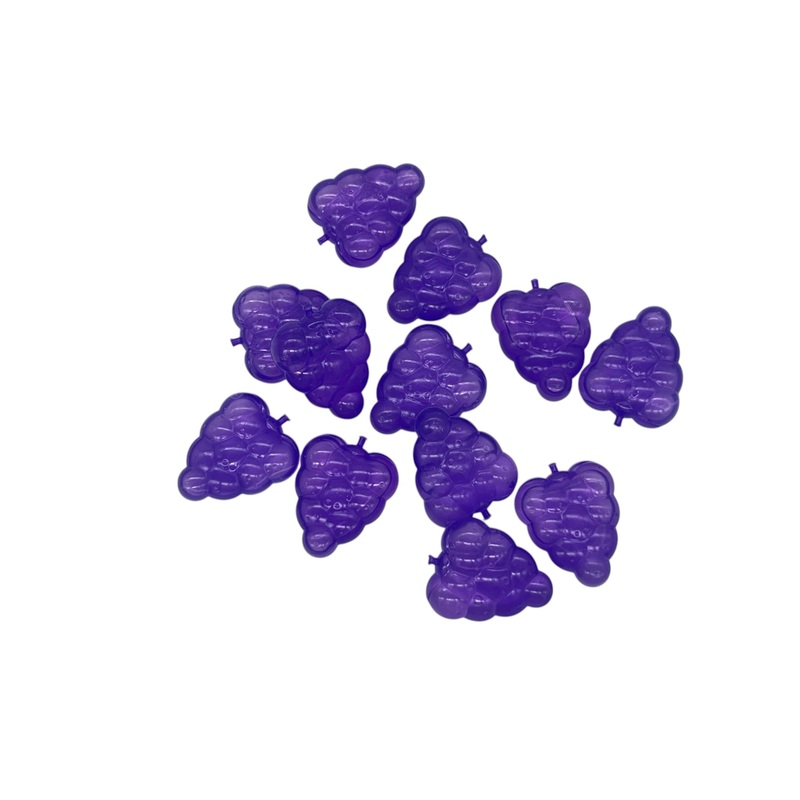 AKDC Reusable Ice Cubes 12pcs, Grape Design