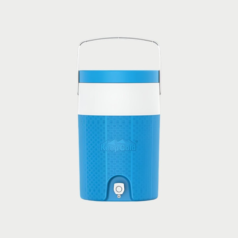 COSMOPLAST Cooler 2 Gallon with Leak Proof Tap, Blue