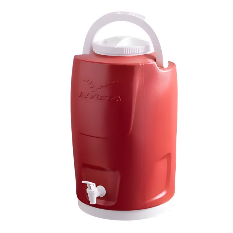 INVICTA Water Cooler Can 12 Liter with Tap, Red