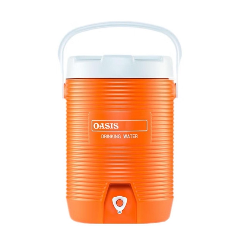 OASIS Water Cooler 12 Liter with a Leak Proof Tap, Orange