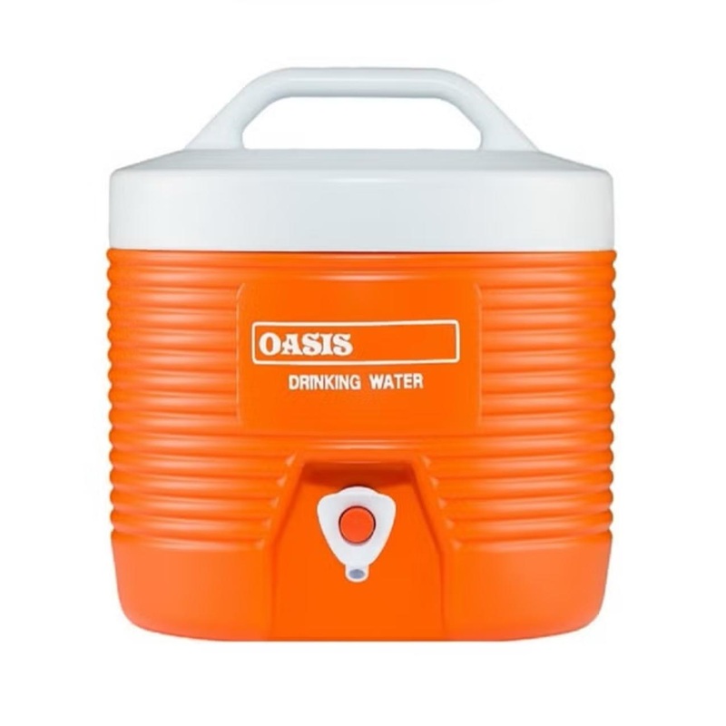 OASIS Water Cooler 4 Liter with a Leak Proof Tap, Orange