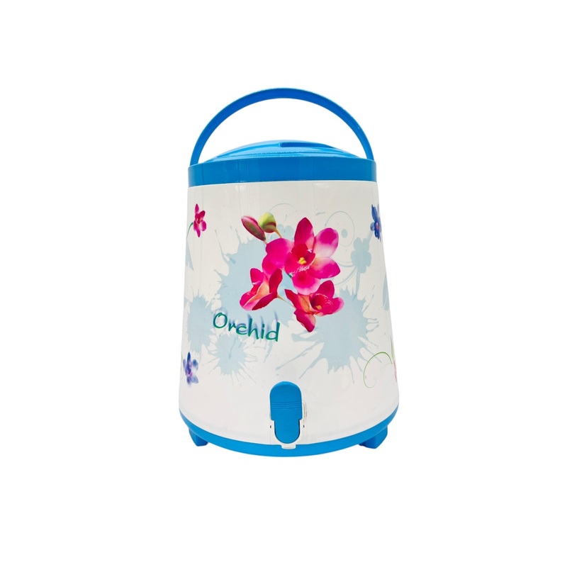 PIONEER Cooler Box 14 Liter, Blue Floral Design