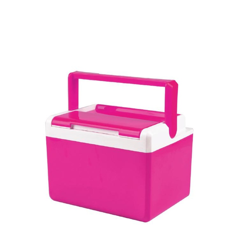 PIONEER Cooler Box 5 Liter,Hold upto 6 Beverage Can, 8hrs Cold Retention, Pink- PN567UT