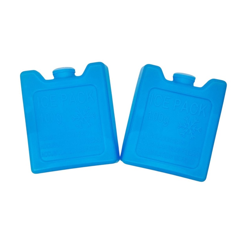 PLASTICFORTE Accumulator Freezer Ice Pack 100g*2pc, Blue