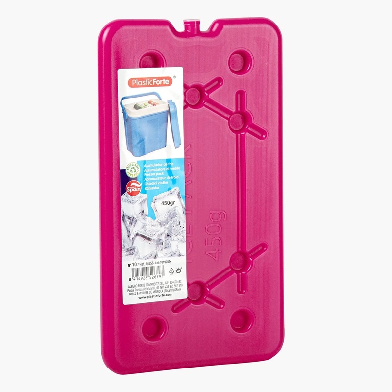 PLASTICFORTE Acumulator Freezer Ice Pack 450g, Pink