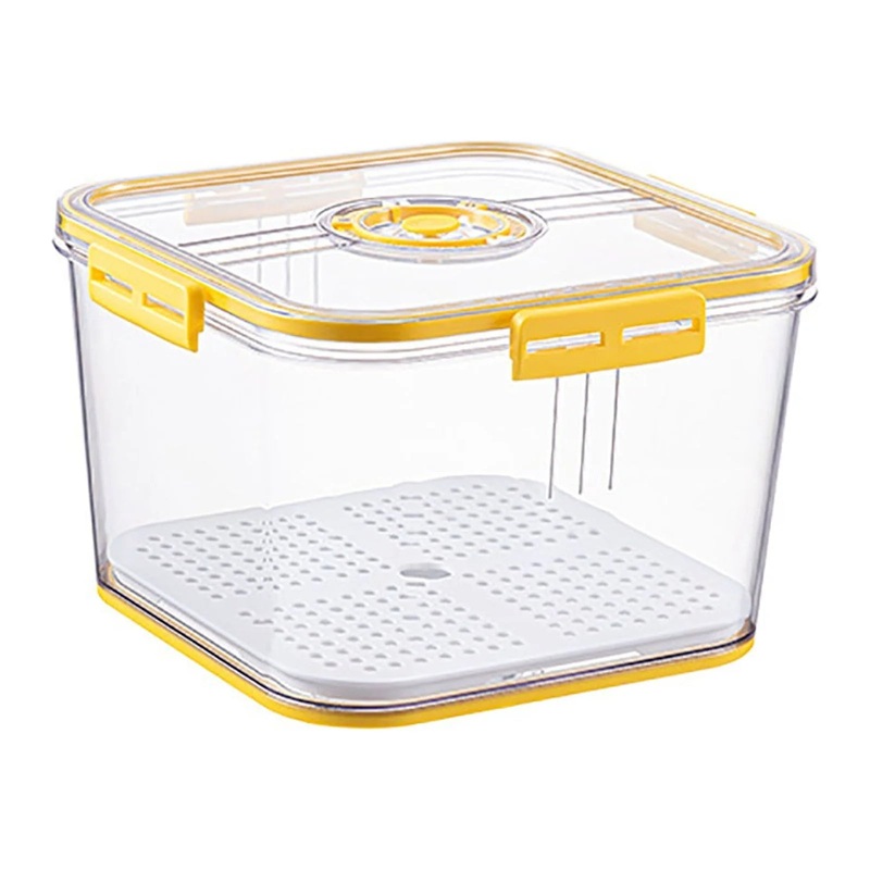AKDC Super Quality Square Storage Box 2500ml, 18cm*18cm*13cm