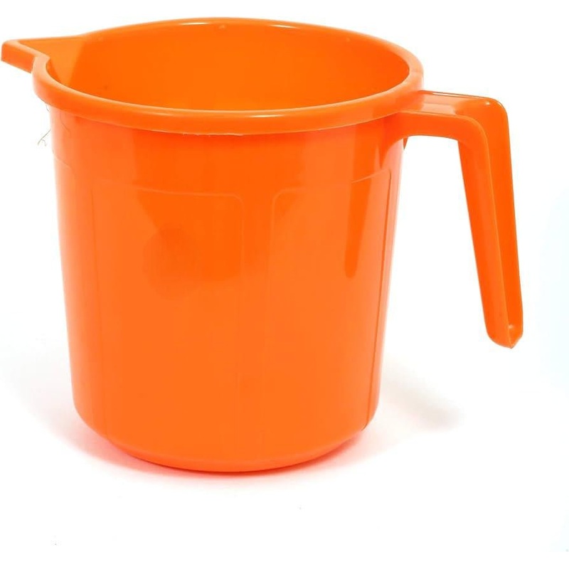 EXCLUSIVE Plastic Mug 1000ml, Orange