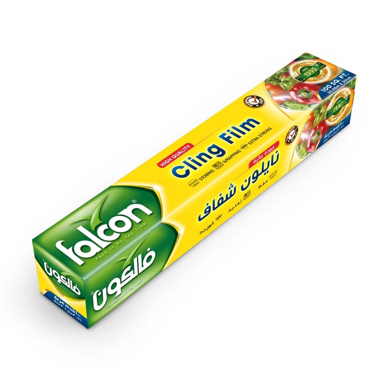 Falcon Cling Film 30.96m*30cm, 100sq.ft, Extra Strong-Wrapping