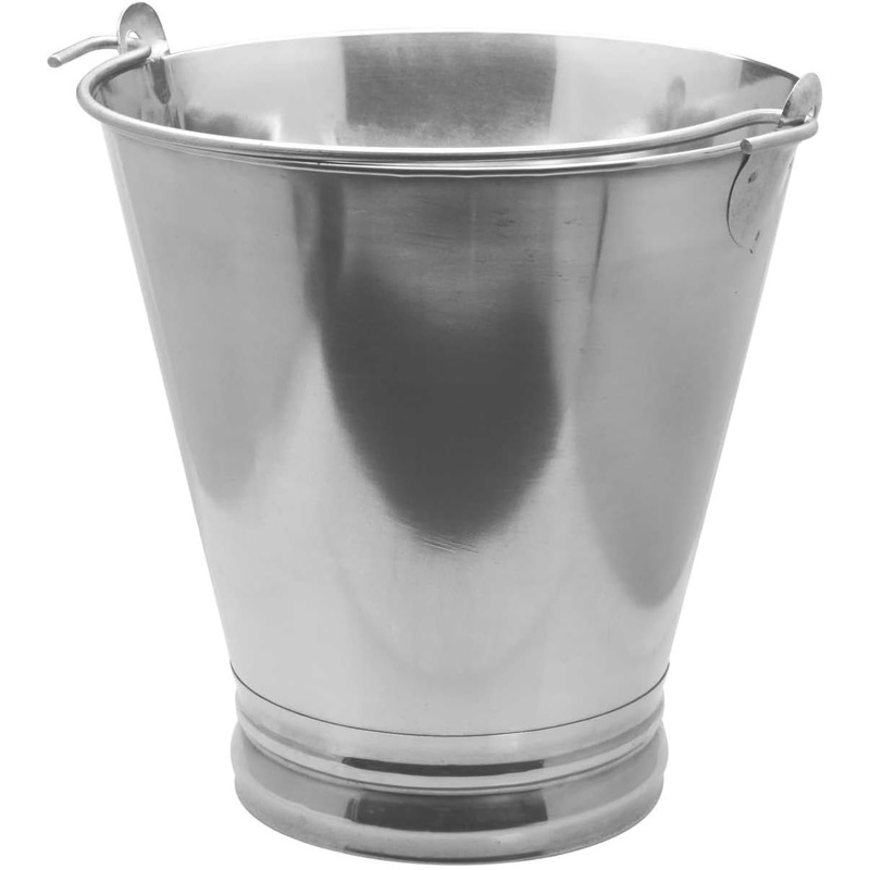 Raj Steel Bucket SB0000 Water Bucket Storage Container Bathroom Accessories-3.5 Liter