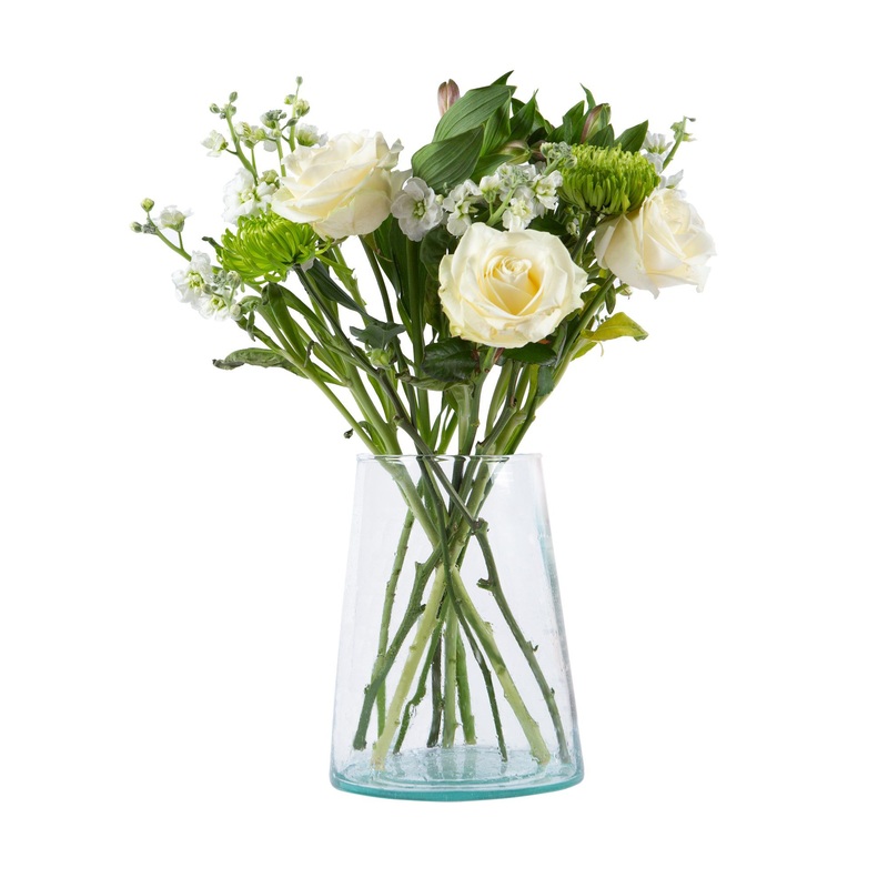 25cm Jebel Recycled Glass Vase